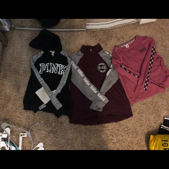 3 Set Pink Sweaters